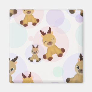 Fawns Bambi. Magnet