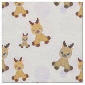Fawns Bambi. Stoff (Nahaufnahme)