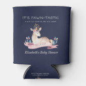 Fawntastic Deer It's a Girl Baby Shower Favors Dosenkühler (Vorderseite)