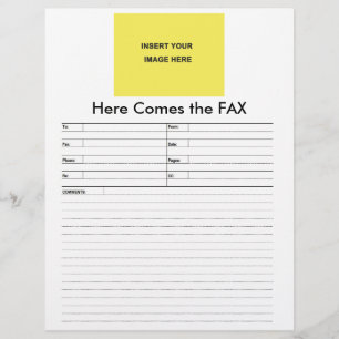 Fax-Form-freier Raum Briefbogen