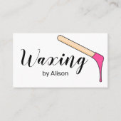 Faxkarte Visitenkarte (Vorderseite)