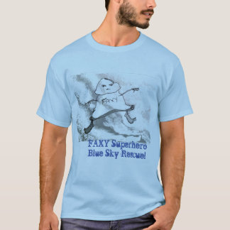 FAXY SuperHero Blue Sky Rescue ©2020Annabelle Echo T-Shirt