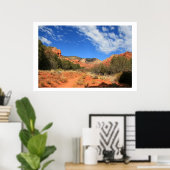 Fay Canyon Landscape Poster (Heimbüro)