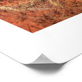 Fay Canyon Trail Poster (Ecke)