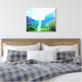 Fay Canyon Wrapped canvas Leinwanddruck (Insitu (Schlafzimmer))