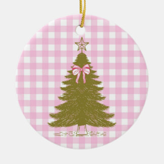 Faye and Lauren Pink Ornament