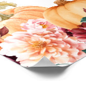 Faye Fall in Liebe Brautparty Begrüßungszeichen Poster (Ecke)