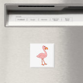 Faye Flamingo Magnet (In Situ (Geschirrspüler))