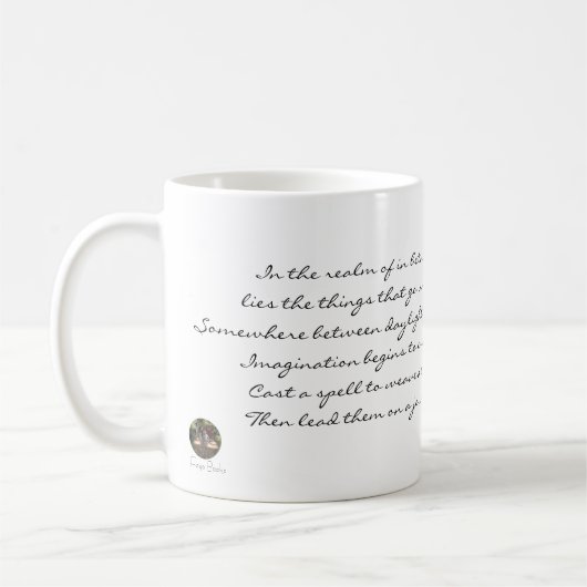 Faye Fleming Designer-Schalen-'Fantasie-Reihen Kaffeetasse (Links)