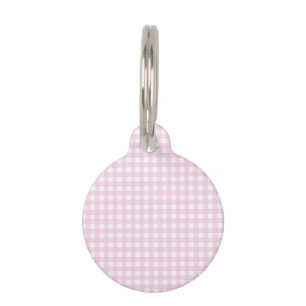 Faye & Lauren Pink Gingham Haustiermarke