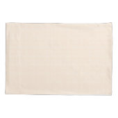 Faye Peach Gingham Kissenbezug (Rückseite)