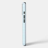 Faye und Lauren Blue Gingham Case-Mate iPhone Hülle (Rückseite / Links)