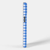 Faye und Lauren Blue Gingham Case-Mate iPhone Hülle (Rückseite / Rechts)