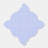 Faye und Lauren Blue Gingham Geschenkschachtel (Ungefaltet)