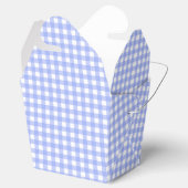 Faye und Lauren Blue Gingham Geschenkschachtel (Geöffnet)