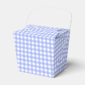 Faye und Lauren Blue Gingham Geschenkschachtel (Vorderseite)