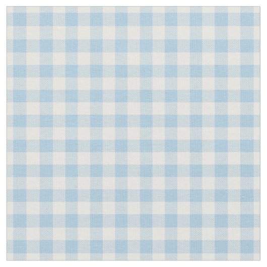 Faye und Lauren Blue Gingham Stoff (Nahaufnahme)