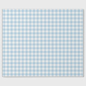 Faye und Lauren Blue Kariert Geschenkpapier (Flach)