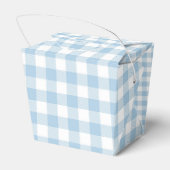 Faye und Lauren Blue Kariert Geschenkschachtel (Rückseite)