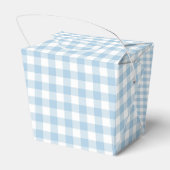 Faye und Lauren Blue Kariert Geschenkschachtel (Rückseite)