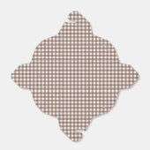 Faye und Lauren Brown Gingham Geschenkschachtel (Ungefaltet)