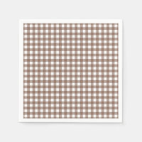 Faye und Lauren Brown Gingham