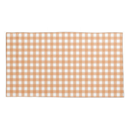 Faye und Lauren Fall Gingham Kissenbezug