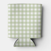 Faye und Lauren Green Gingham Dosenkühler (Vorderseite)