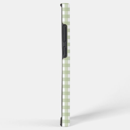 Faye und Lauren Green Gingham Samsung Galaxy Hülle (Rechte Seite)
