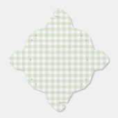 Faye und Lauren Green Kariert Geschenkschachtel (Ungefaltet)