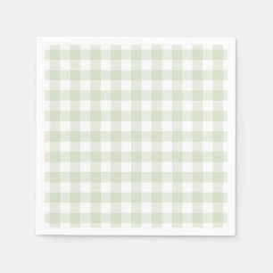 Faye und Lauren Green Plaid Serviette