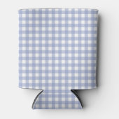 Faye und Lauren Lavender Gingham Dosenkühler (Vorderseite)