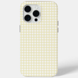 Faye und Lauren Lemon Yellow Gingham Case-Mate iPhone Hülle