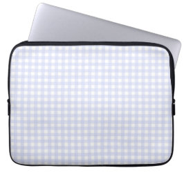 Faye und Lauren Lila Gingham Laptopschutzhülle