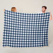 Faye und Lauren Navy Blue Kariert