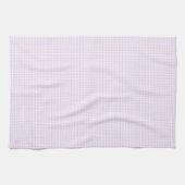 Faye und Lauren Pastel Lila Gingham Geschirrtuch (Horizontal)