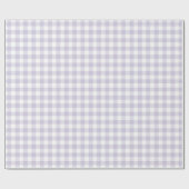 Faye und Lauren Pastel Lila Kariert Geschenkpapier (Flach)