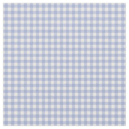 Faye und Lauren Periwinkle Gingham Stoff (Nahaufnahme)