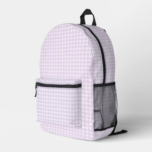 Faye und Lauren Pink Bedruckter Rucksack (Rückseitige Ecke Rechts)