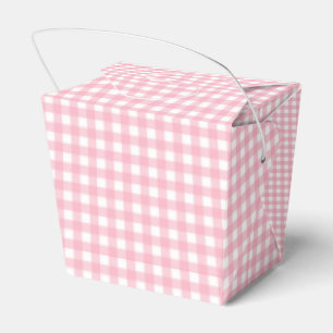 Faye und Lauren Pink Classic Buffalo Kariert Geschenkschachtel