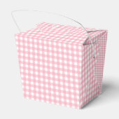 Faye und Lauren Pink Classic Buffalo Kariert Geschenkschachtel (Rückseite)