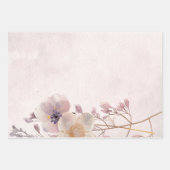 Fayenblätterpapier für Wasserfarben Geschenkpapier Set (Vorderseite 3)