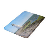 Fayerweather Island Lighthouse, Connecticut Badematte (Schrägansicht)