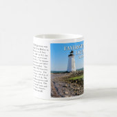 Fayerweather Island Lighthouse, Connecticut Kaffeetasse (Mittel)