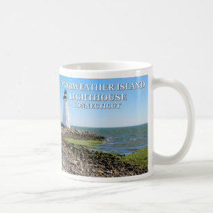 Fayerweather Island Lighthouse, Connecticut Kaffeetasse