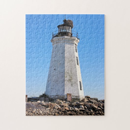 Fayerweather Island Lighthouse, Connecticut Puzzle (Vertikal)