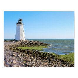 Fayerweather Island Lighthouse CT Foto Print