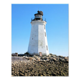 Fayerweather Island Lighthouse CT Foto Print