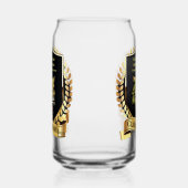 Fayette Ware Class 81 Bedrucktes Can Glass Dosenglas (Rechts)