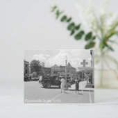 Fayetteville, Arkansas, 1930er Postkarte (Stehend Vorderseite)